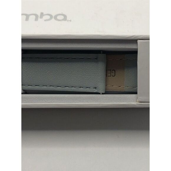 Rumba Smart Watch Band Replacement Light Blue 2 Piece Leather In Box PY17 - Picture 7 of 8